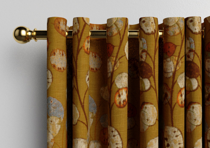 Honesty, Ochre - Made to Measure Curtains - Image 12